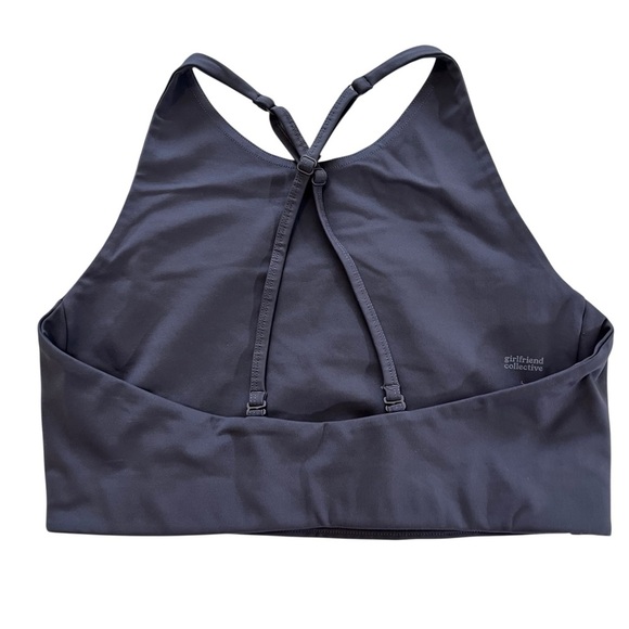 Girlfriend Collective Topanga Bra sports bra yoga crossover straps purple large - Picture 6 of 14
